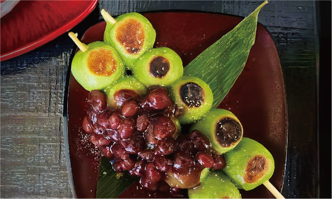 よもぎ団子セット